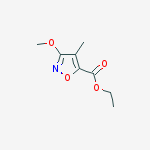 ethyl 3-methoxy-4-methylisoxazole-5-carboxylate