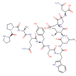 L-Asparagine,L-prolyl-L-prolyl-L-alanyl-L-glutaminyl-L-tyrosyl-L-seryl-L-tryptophyl-L-leucyl-L-isoleucyl-L-a-aspartylglycyl-