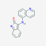 3-(quinolin-5-ylamino)-2H-indol-2-one