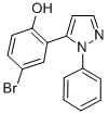1-PHENYL-1H-5-(5'-BROMO-2'-HYDROXYPHENYL)PYRAZOLE