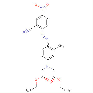 Glycine,N-[4-[(2-cyano-4-nitrophenyl)azo]-3-methylphenyl]-N-(2-ethoxy-2-oxoethyl)-, ethyl ester
