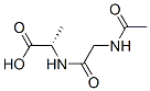 ALANINE,N-ACETYLGLYCYL-,FREE RADICAL FROM