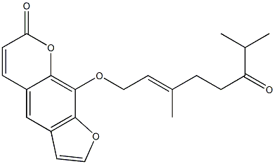 9-[[(2E)-3,7-Dimethyl-6-oxo-2-octen-1-yl]oxy]-7H-furo[3,2-g][1]benzopyran-7-one