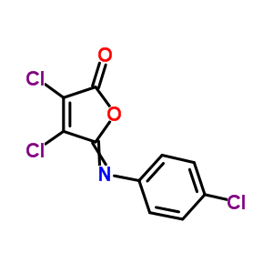 2(5H)-furanone, 3,4-dichloro-5-[(4-chlorophenyl)imino]-