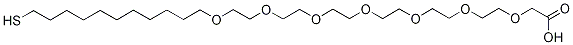 20-(11-Mercaptoundecanoyl)-3,6,9,12,18-hexaoxaeicosanoicacid