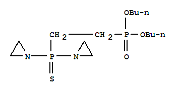 dibutyl {2-[bis(aziridin-1-yl)phosphorothioyl]ethyl}phosphonate