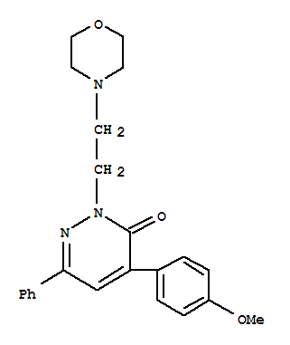 4-(4-methoxyphenyl)-2-[2-(morpholin-4-yl)ethyl]-6-phenylpyridazin-3(2H)-one