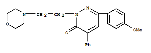 6-(4-methoxyphenyl)-2-[2-(morpholin-4-yl)ethyl]-4-phenylpyridazin-3(2H)-one