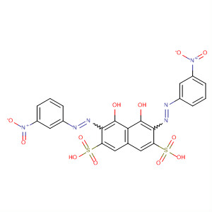 2,7-Naphthalenedisulfonic acid,4,5-dihydroxy-3,6-bis[(3-nitrophenyl)azo]-