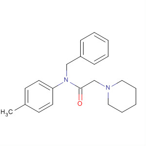 1-Piperidineacetamide, N-(4-methylphenyl)-N-(phenylmethyl)-