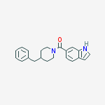 Piperidine, 1-(1H-indol-6-ylcarbonyl)-4-(phenylmethyl)-