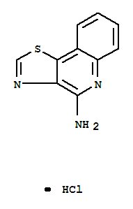 Thiazolo[4,5-c]quinolin-4-amine,hydrochloride (1:1)