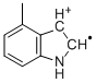 1H-INDOLE,4-METHYL-,RADICALION(1+)