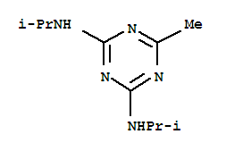 6-methyl-N,N'-di(propan-2-yl)-1,3,5-triazine-2,4-diamine