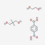 1,4-Benzenedicarboxylic acid, polymer with 2,2-dimethyl-1,3-propanediol and 1,2-ethanediol
