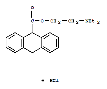 2-(diethylamino)ethyl 9,10-dihydroanthracene-9-carboxylate