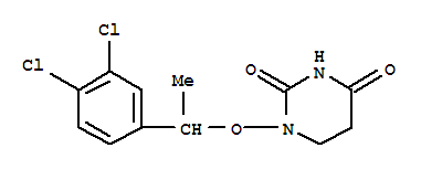 1-[1-(3,4-dichlorophenyl)ethoxy]dihydropyrimidine-2,4(1H,3H)-dione
