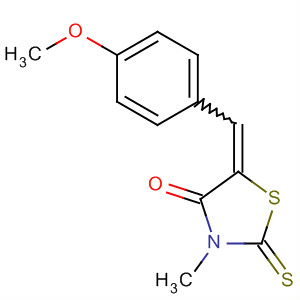 4-Thiazolidinone, 5-[(4-methoxyphenyl)methylene]-3-methyl-2-thioxo-