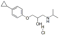 1-(4-cyclopropylphenoxy)-3-(propan-2-ylamino)propan-2-ol hydrochloride