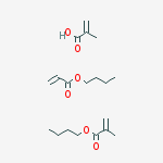 2-Propenoic acid, 2-methyl-, polymer with butyl 2-methyl-2-propenoate and butyl 2-propenoate