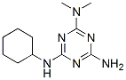 4-(Cyclohexylamino)-6-(dimethylamino)-1,3,5-triazin-2-amine