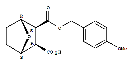 (1S,4R)-3-{[(4-methoxybenzyl)oxy]carbonyl}-7-oxabicyclo[2.2.1]heptane-2-carboxylic acid