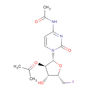 Cytidine, N-acetyl-5'-deoxy-5'-iodo-2',3'-O-(1-methylethylidene)-