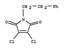 1H-Pyrrole-2,5-dione, 3,4-dichloro-1-(2-phenylethyl)-