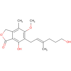 1(3H)-Isobenzofuranone,7-hydroxy-6-[(2E)-6-hydroxy-3-methyl-2-hexenyl]-5-methoxy-4-methyl-
