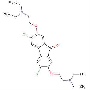 9H-Fluoren-9-one, 3,6-dichloro-2,7-bis[2-(diethylamino)ethoxy]-