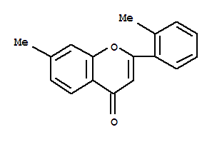 4H-1-Benzopyran-4-one,7-methyl-2-(2-methylphenyl)-