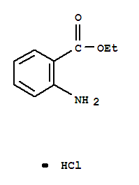 Benzoic acid, 2-amino-,ethyl ester, hydrochloride (1:1)