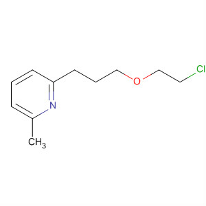Pyridine, 2-[3-(2-chloroethoxy)propyl]-6-methyl-