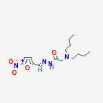 2-(dibutylamino)-N'-[(E)-(5-nitrofuran-2-yl)methylidene]acetohydrazide 