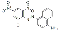 4-[(2-chloro-4,6-dinitrophenyl)azo]naphthalen-1-amine