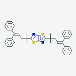 2,5-bis(2-methyl-5,5-diphenylpent-4-en-2-yl)-[1,3]thiazolo[5,4-d][1,3]thiazole