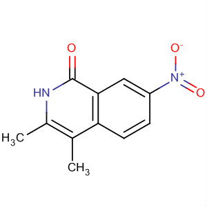 1(2H)-Isoquinolinone, 3,4-dimethyl-7-nitro-