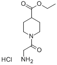 1-(2-AMINO-ACETYL)-PIPERIDINE-4-CARBOXYLIC ACID ETHYL ESTER HCL