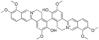 5,5,6,6-Tetrahydro-3,3-dihydroxy-2,2,9,9,10,10-hexamethoxy-4,4-bi[dibenzo[a,g]quinolizinium]