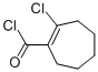 1-Cycloheptene-1-carbonylchloride, 2-chloro-