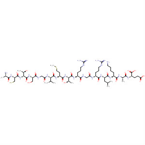 L-Glutamic acid,L-alanyl-L-cysteinyl-L-threonyl-L-serylglycyl-L-valyl-L-methionyl-L-threonyl-L-arginylglycyl-L-arginyl-L-leucyl-L-lysyl-L-alanyl-