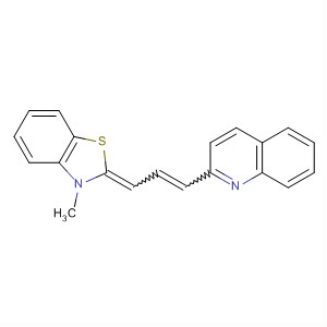 Quinoline, 2-[3-(3-methyl-2(3H)-benzothiazolylidene)-1-propenyl]-