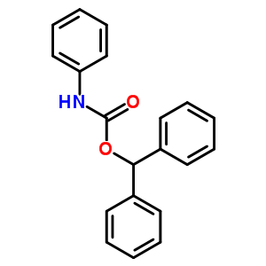 diphenylmethyl phenylcarbamate