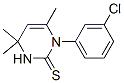 1-(3-Chlorophenyl)-3,4-dihydro-4,4,6-trimethyl-2(1H)-pyrimidinethione