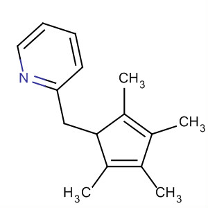 Pyridine, 2-[(2,3,4,5-tetramethyl-2,4-cyclopentadien-1-yl)methyl]-