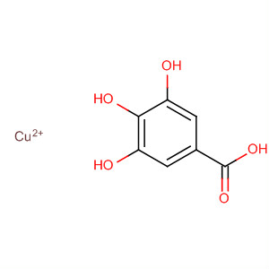 Benzoic acid, 3,4,5-trihydroxy-, copper(2+) salt (1:1)