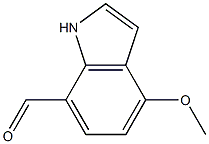 1H-Indole-7-carboxaldehyde,4-methoxy-