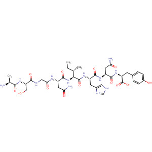L-Tyrosine,L-alanyl-L-serylglycyl-L-asparaginyl-L-isoleucyl-L-histidyl-L-asparaginyl-