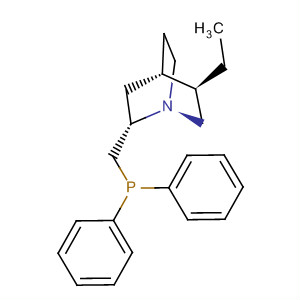 1-Azabicyclo[2.2.2]octane, 2-[(diphenylphosphino)methyl]-5-ethyl-,(1S,2S,4S,5R)-
