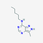3-methyl-N-pentyl-2H-pyrazolo[4,3-d]pyrimidin-7-amine
